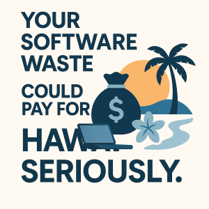Your Software Waste Could Pay for Hawaii. Seriously.